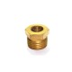 Brass Bush Hex Adapter Male/Female